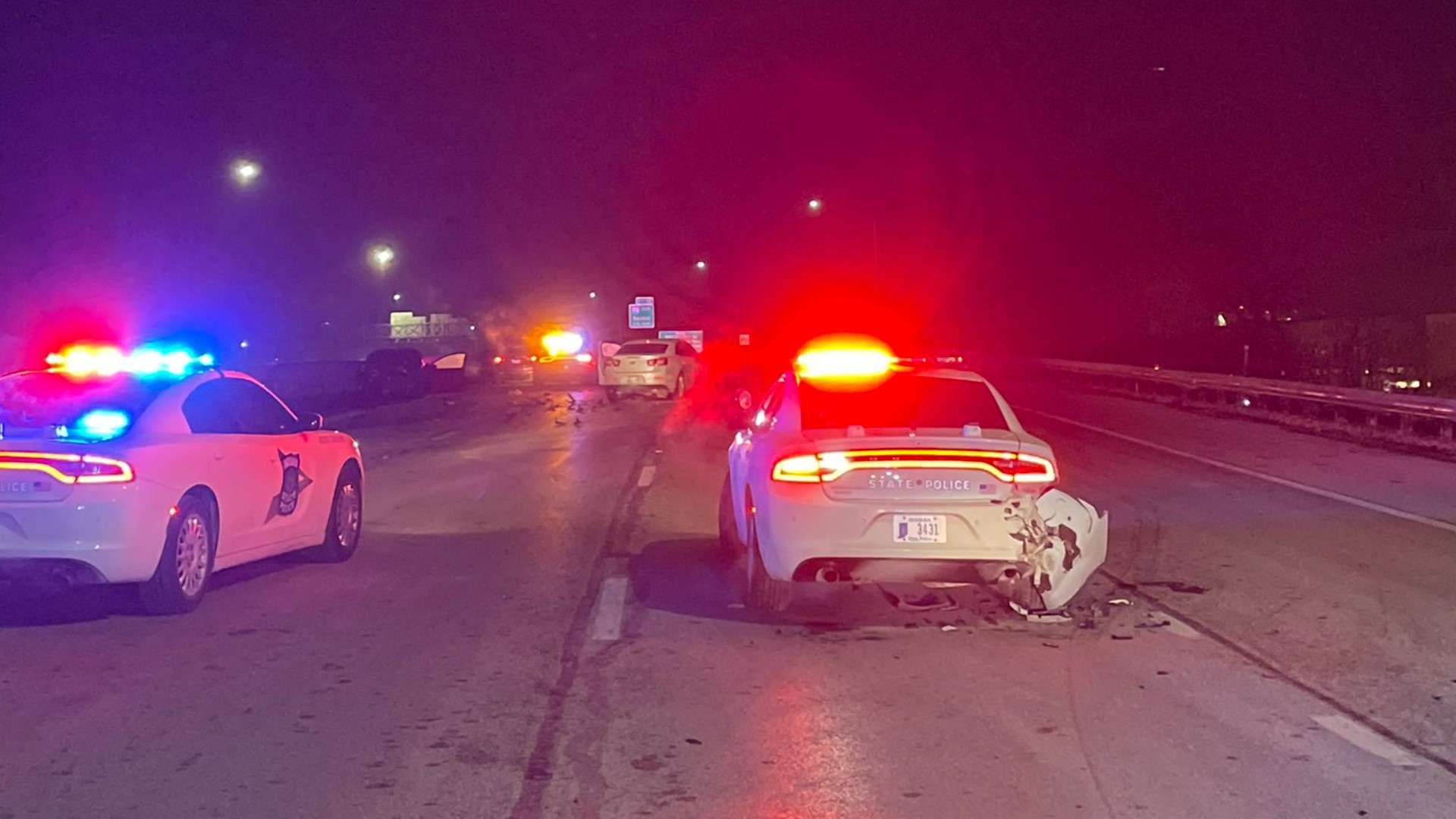 Man charged after allegedly striking ISP trooper on I-65 | wthr.com