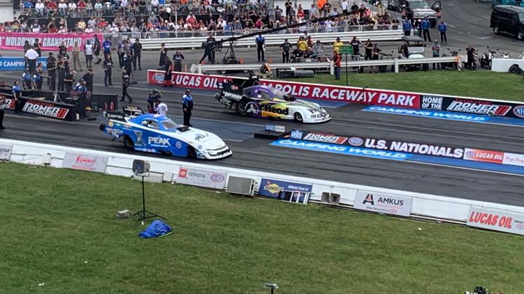Anderson, Capps win in NHRA US Nationals at Indy