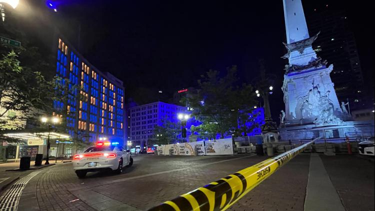 ‘It’s a sacred place in our state’ | 3 injured, several detained in shooting near Monument Circle in downtown Indy