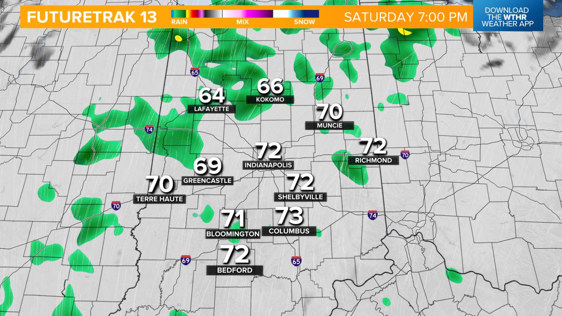Weather Impact Alert day Sunday for severe storms in central Indiana ...