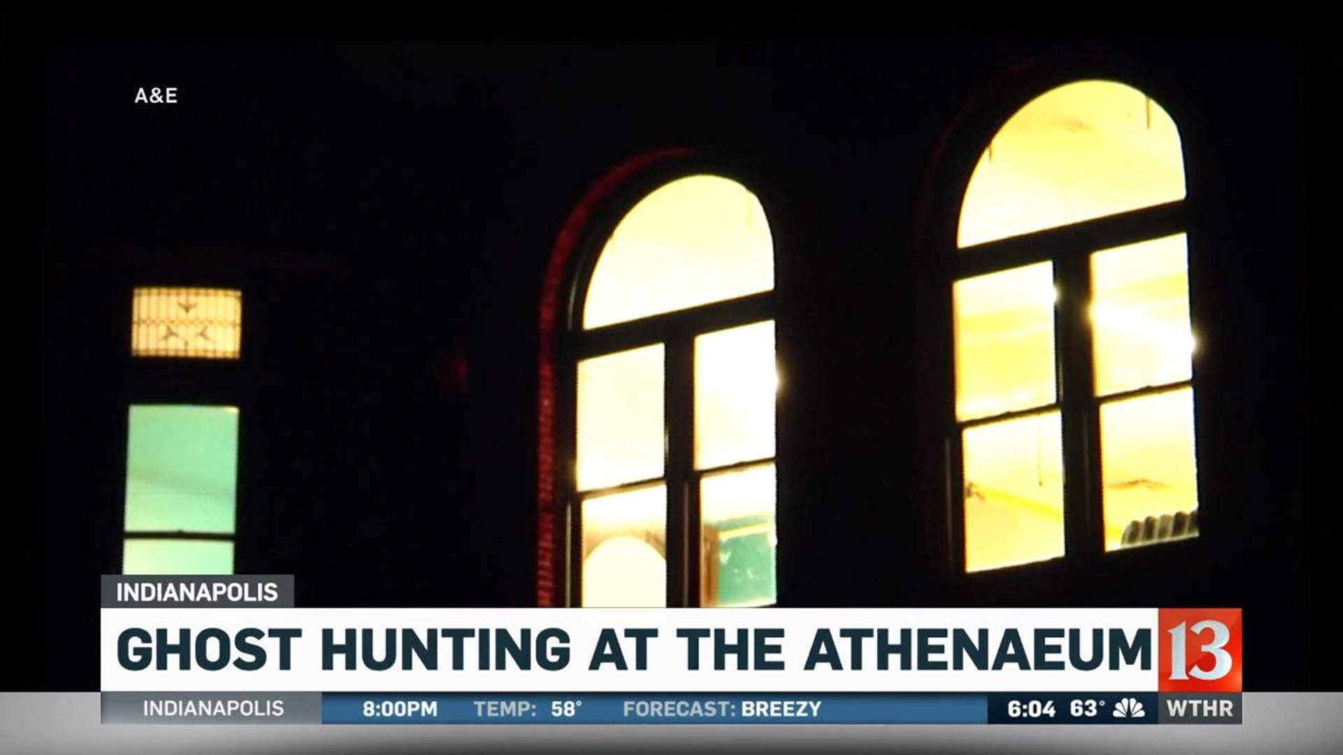 Ghost hunting at the Athenaeum