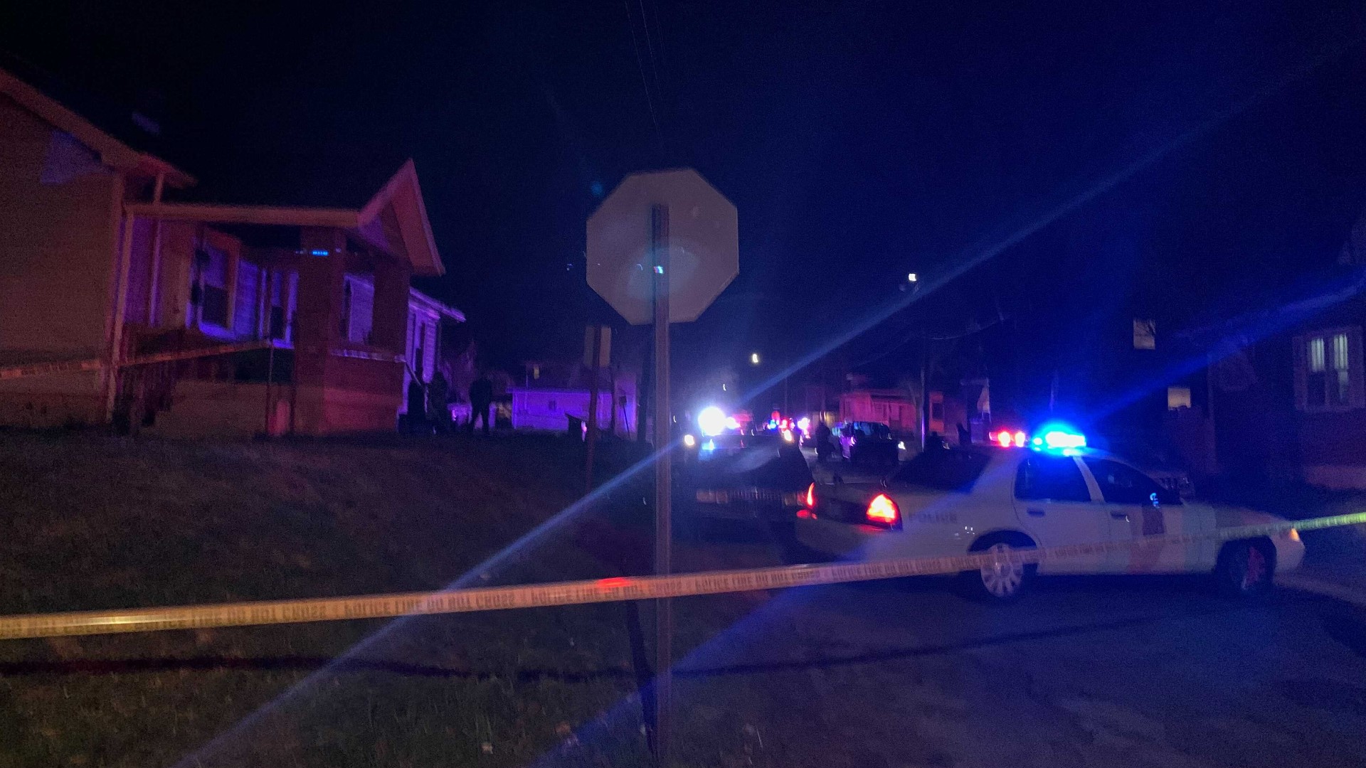 Two shooting victims were found a few blocks apart. Around the same time, another shooting victim was reported as a walk-in at Community East Hospital.