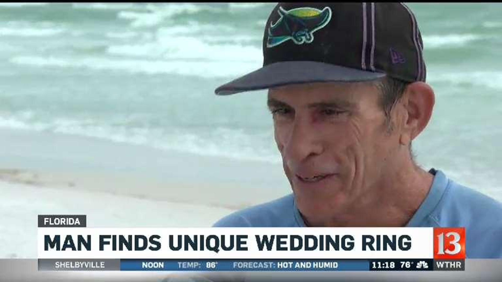 Man Finds Unique Wedding Ring on Florida Beach