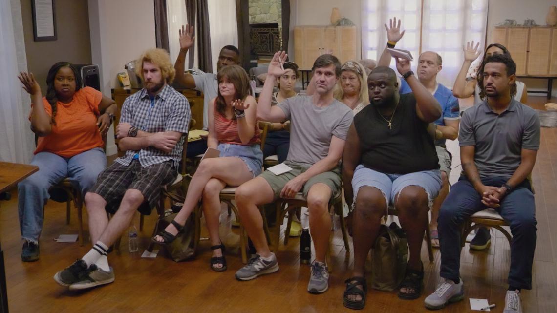 'Jury Duty Presents: Company Retreat' cast discusses the lengths it takes to film fake documentary