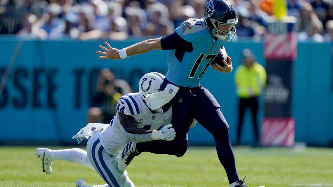 Titans sweep Colts for 2nd straight season with 19-10 win - The San Diego  Union-Tribune