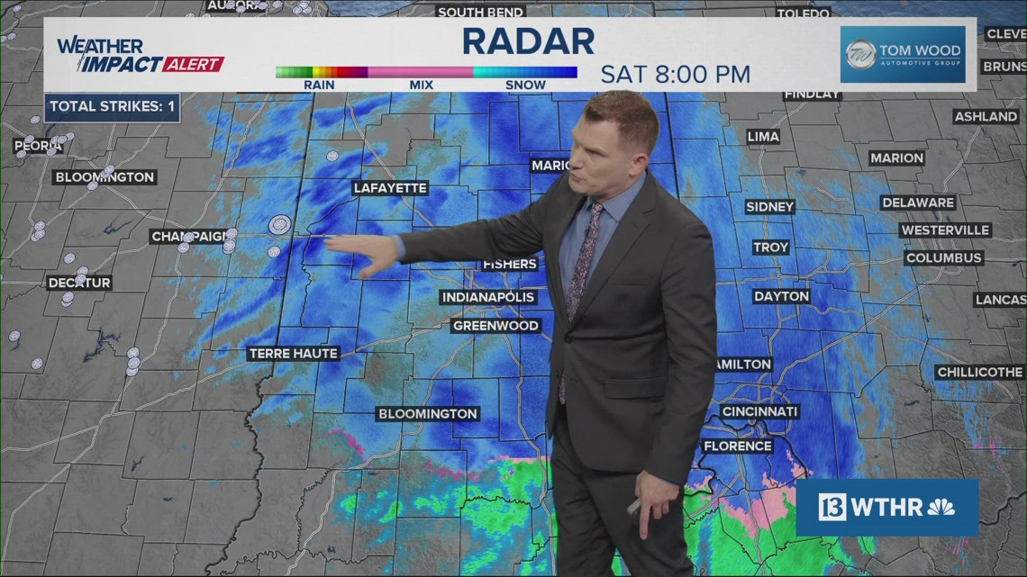 Forecast Update Saturday evening snow forecast update | 13Weather Extended Forecast ...