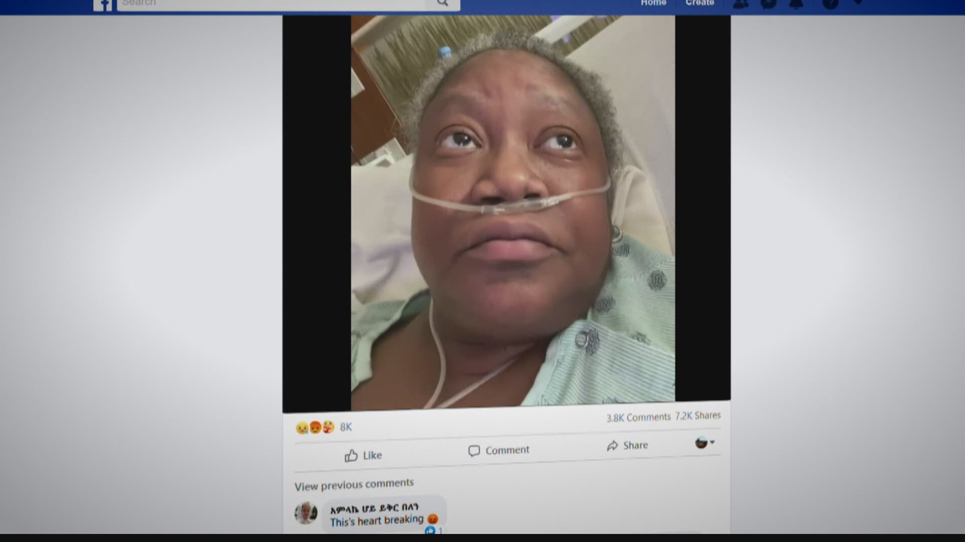 Video of a local doctor suffering from COVID-19 and claiming mistreatment from her hospital bed has gone viral.
