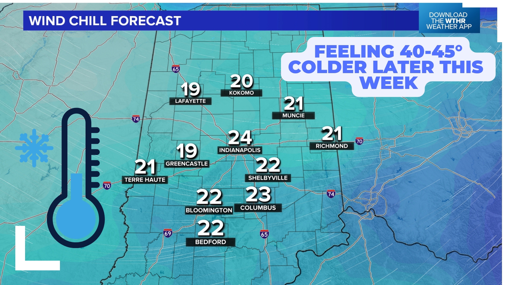 Weather blog: Temperature tumble this week | wthr.com