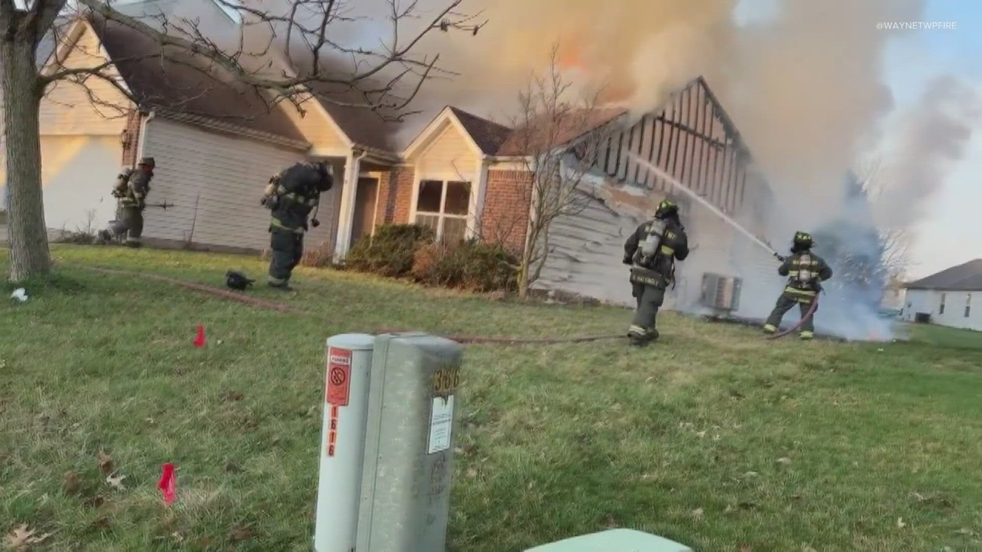 It happened at a house near North Raceway Road and West Morris Street.