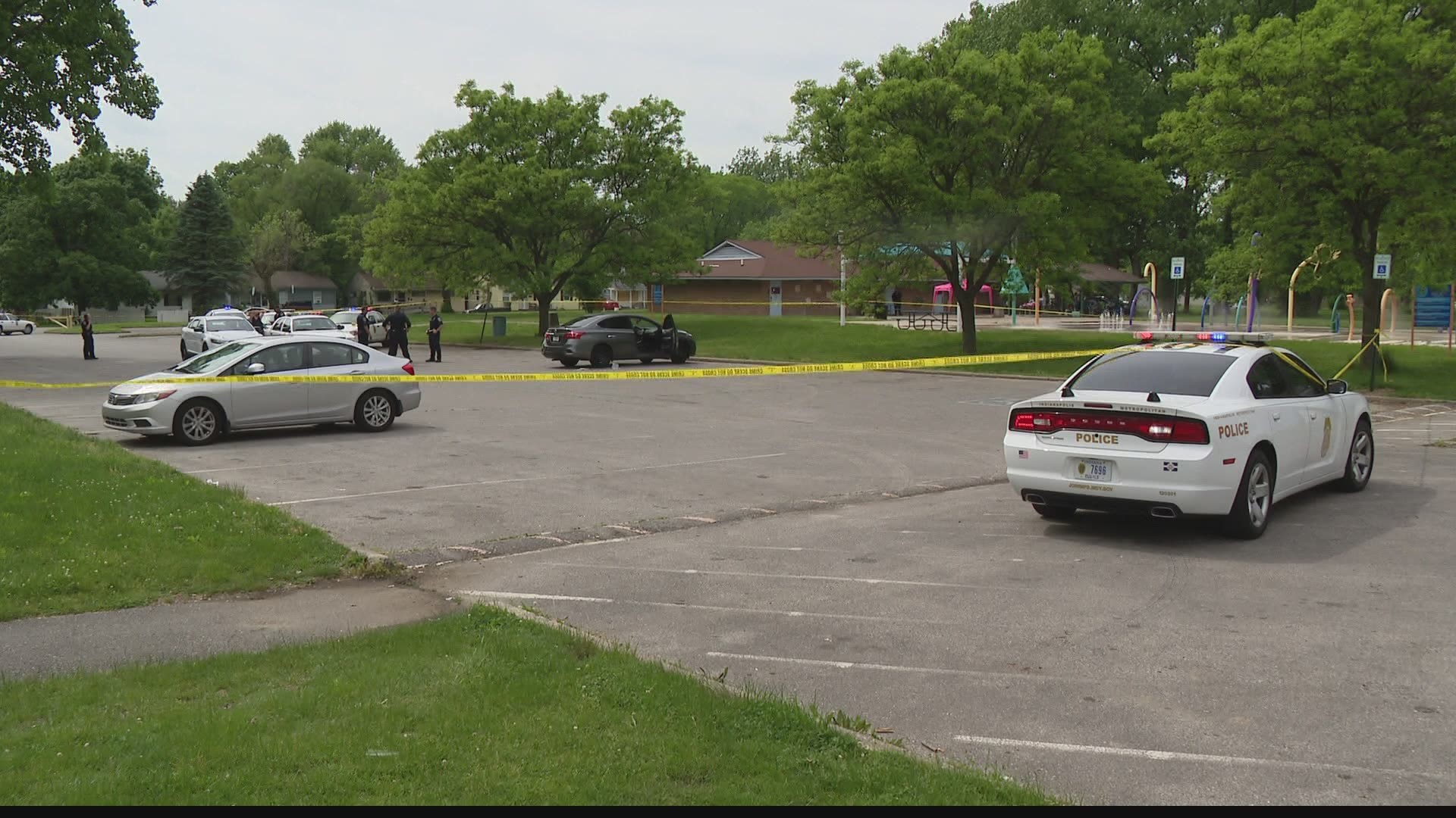 Police say the victim of the shooting was in "extremely critical" condition late Wednesday afternoon.