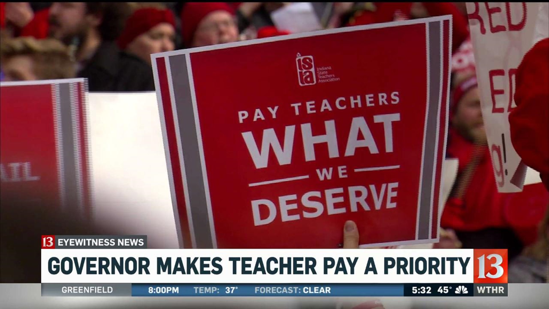 Governor makes teacher pay a priority