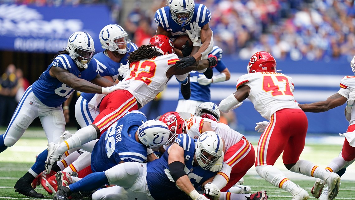 Rookie Woods lives a dream with game-winning TD as Colts stun Chiefs, Colts