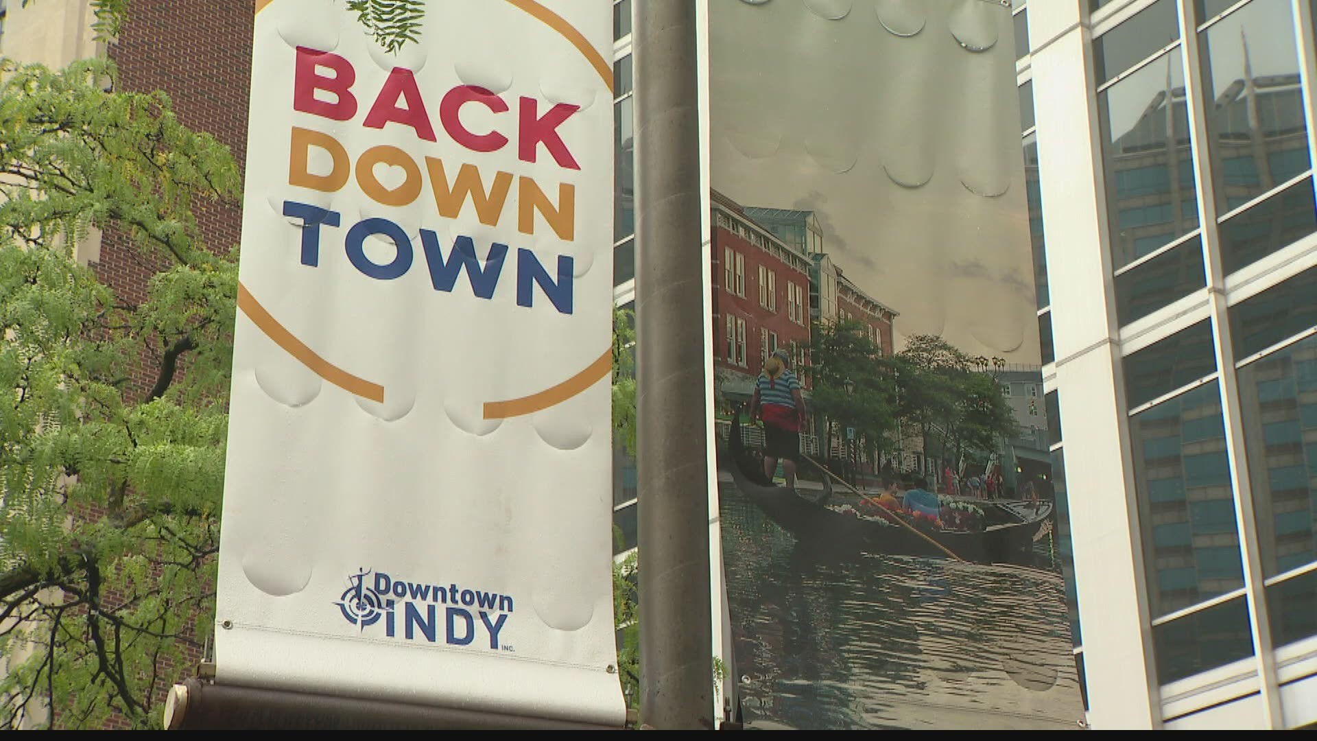 Downtown Indy is working hard to get people back in the city but there's another obstacle seeming to tower over businesses.
