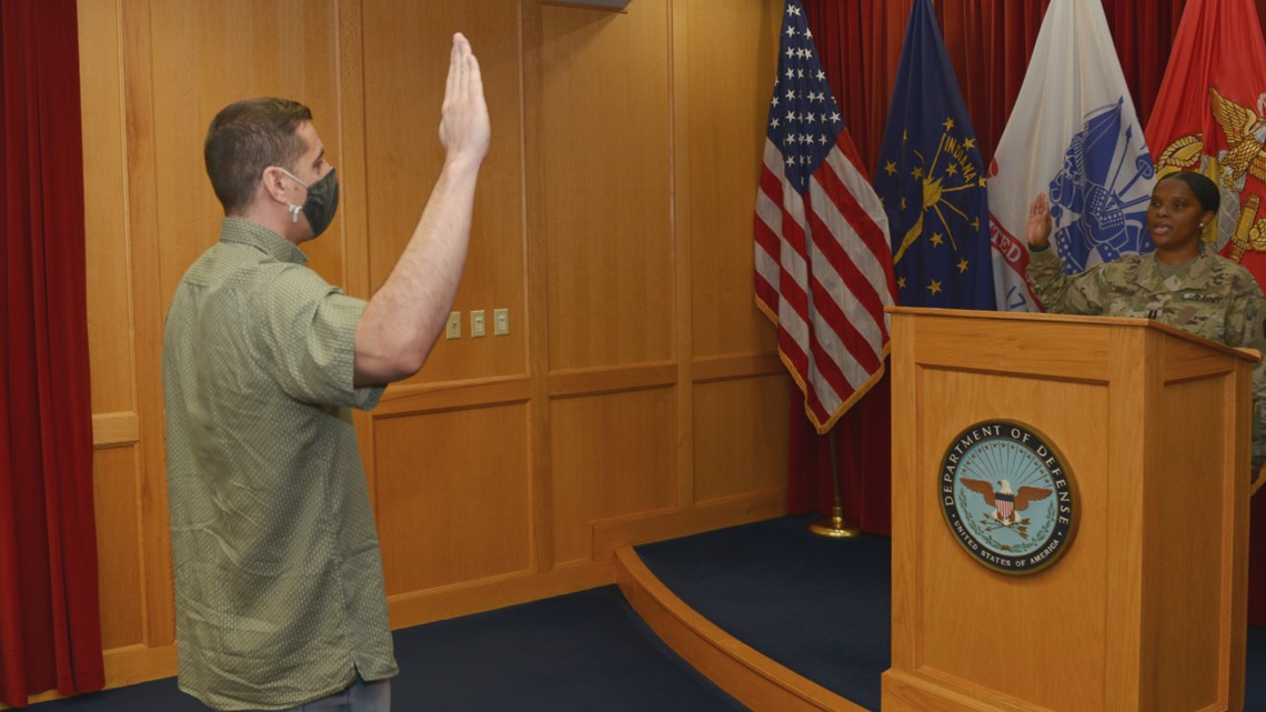 Afghan evacuee from Camp Atterbury enlists in National Guard - Vimarsana News