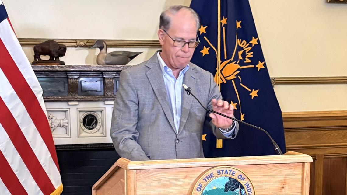 Indiana governor declares Pride month ‘nuclear family month’