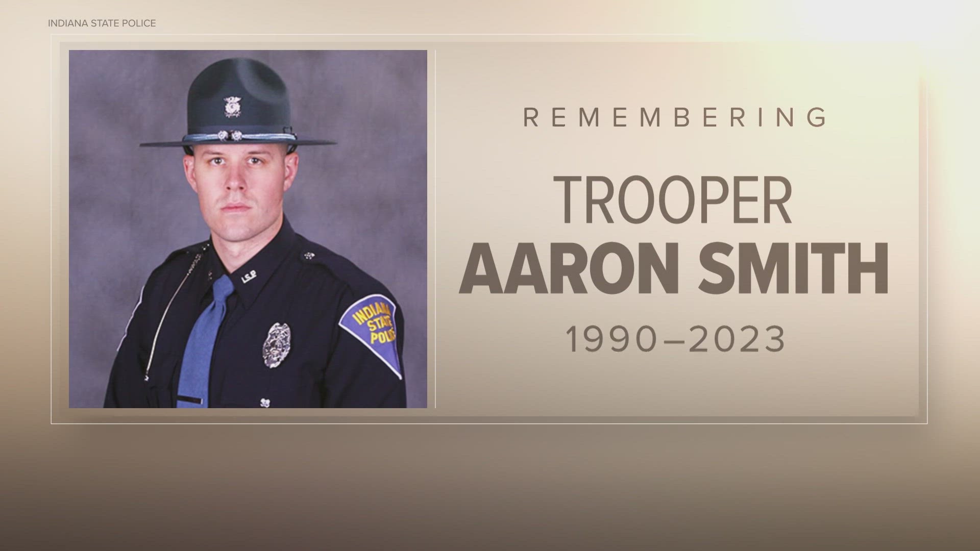 Friends, family, fellow law enforcement officers and the community are paying their respects to fallen ISP Trooper Aaron Smith.