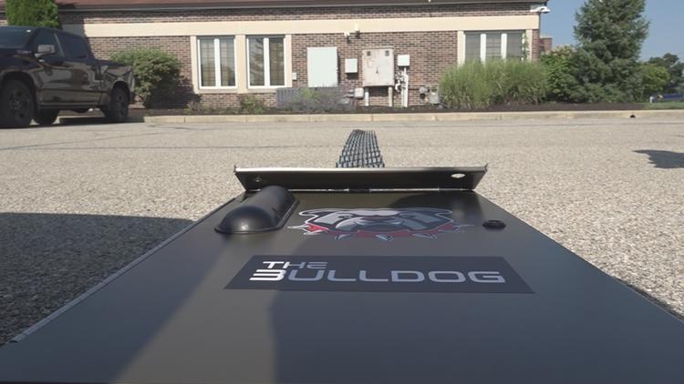 New device allows police to remotely deploy stop sticks during pursuits, enhancing safety