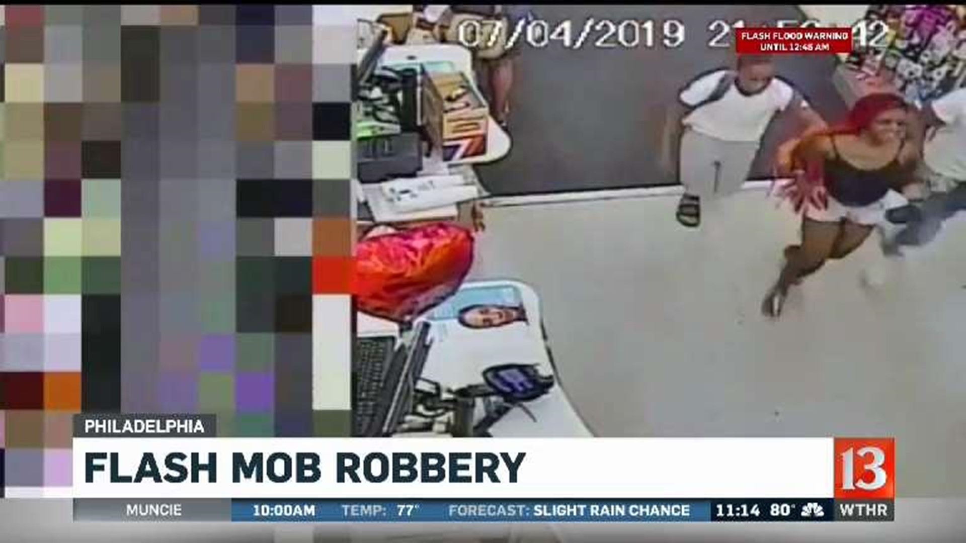 Flash Mob Robbery