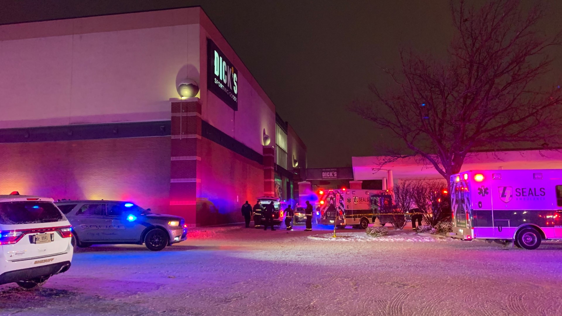 Police said no shooting occurred inside Greenwood Park Mall, but that an altercation did happen outside on Friday night.