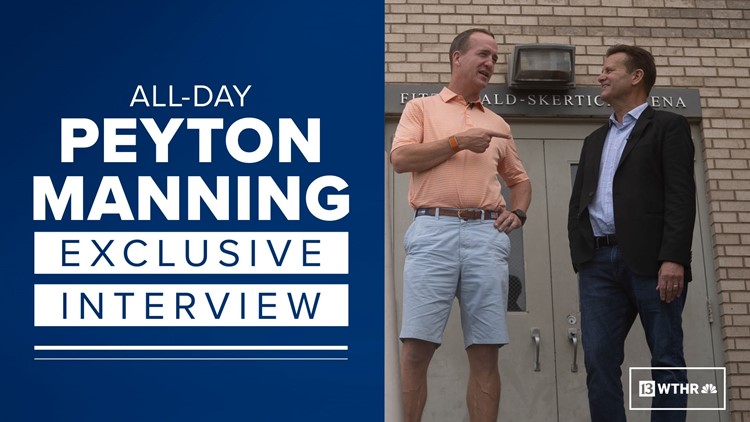 Exclusive Peyton Manning interview as he prepares to be inducted into the Pro Football Hall of Fame