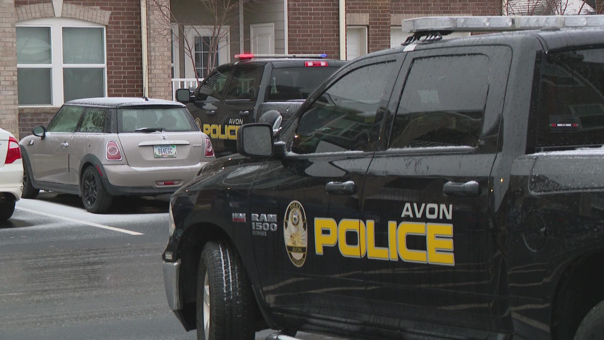 Avon police said at least two people were shot Friday afternoon at an apartment complex near Tartan Lane.