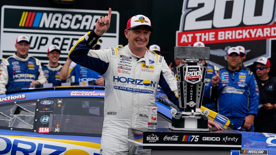 Michael McDowell Wins 2023 Verizon 200 At The Brickyard | Wthr.com