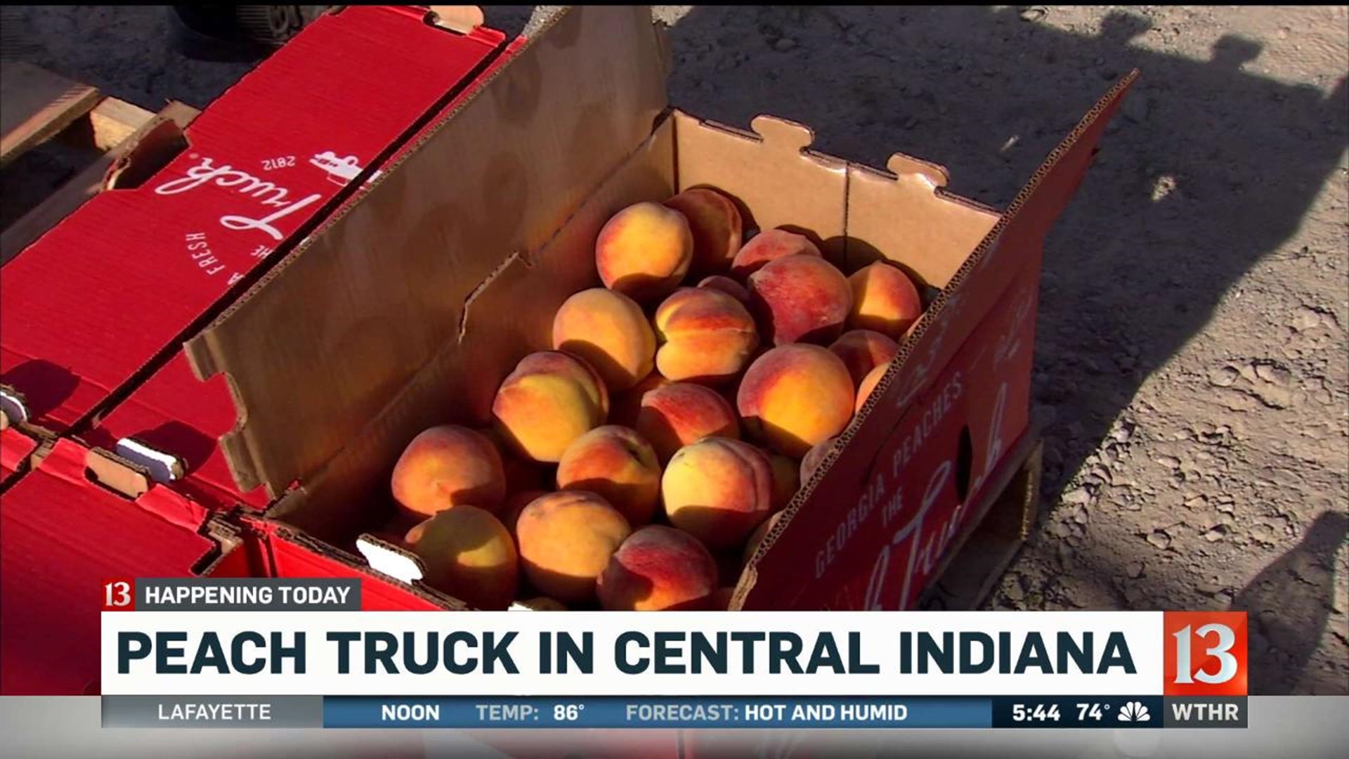 Peach Truck returning to Indiana with one of its best crops yet