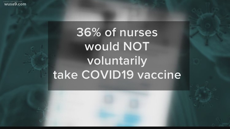 Health care workers hesitant to get COVID vaccine