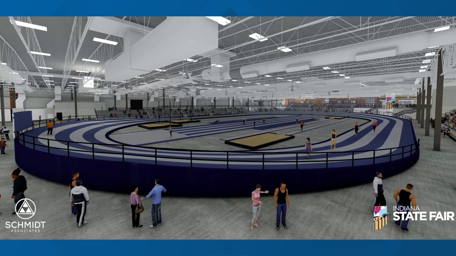 50 million Fall Creek Pavilion to host USA Track & Field events