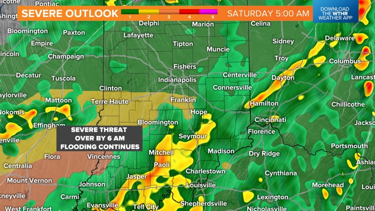 Heavy rain, flash flooding and potential of severe weather | wthr.com