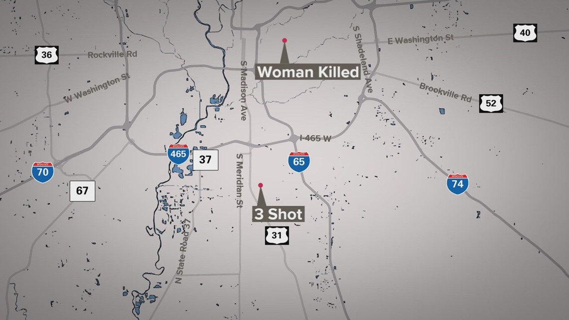 IMPD investigates 2 shootings that left 1 dead