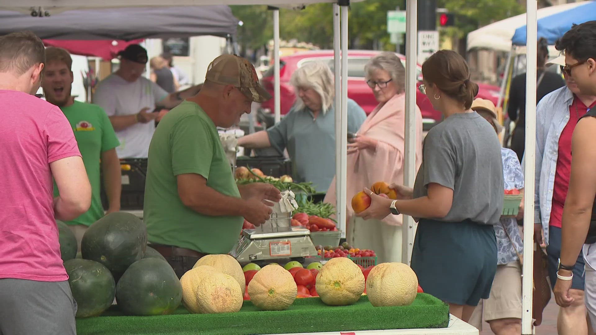 Dave Calabro takes us to City Market to tell some Good News!