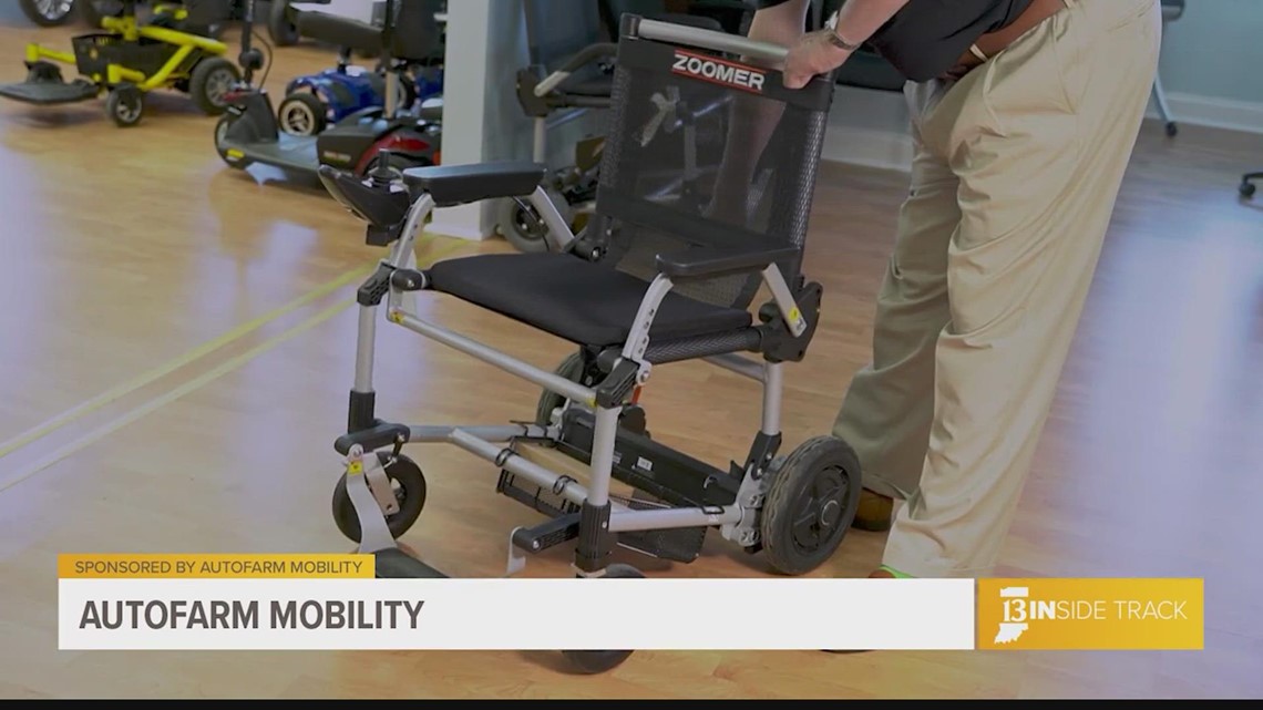 13INside Track discovers the benefits of a power chair vs a scooter with AutoFarm Mobility