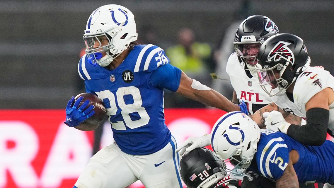 Colts running back Jonathan Taylor named AFC Offensive Player of