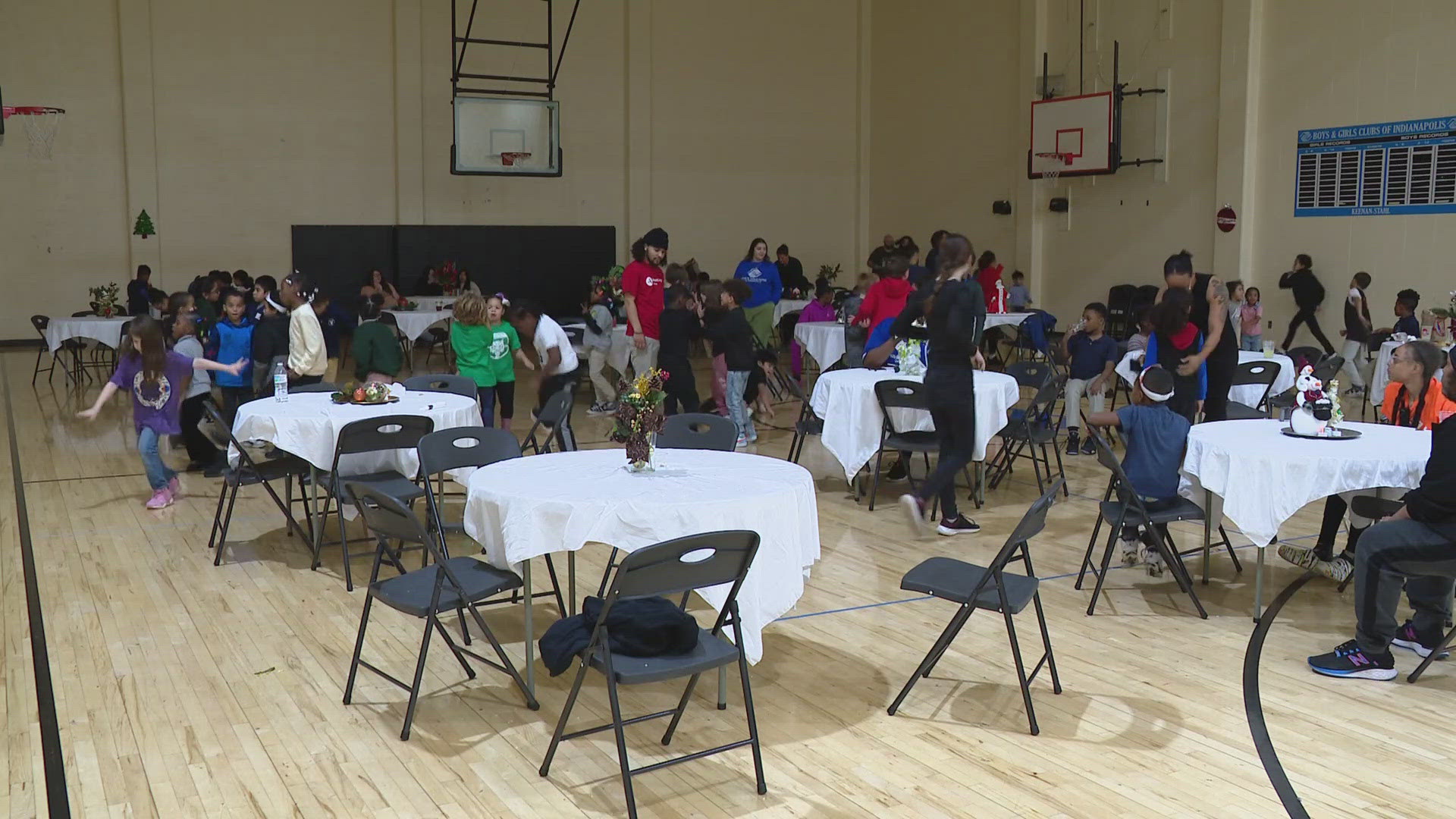 Isaiah Jackson teamed up with the Keenan-Stahl Boys & Girls Club to give some of the club's members a holiday shopping spree.