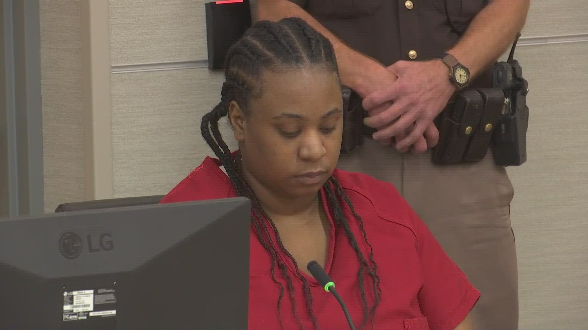 Gaylyn Morris was found guilty of voluntary manslaughter in the death of her boyfriend, Andre Smith, in June 2022.