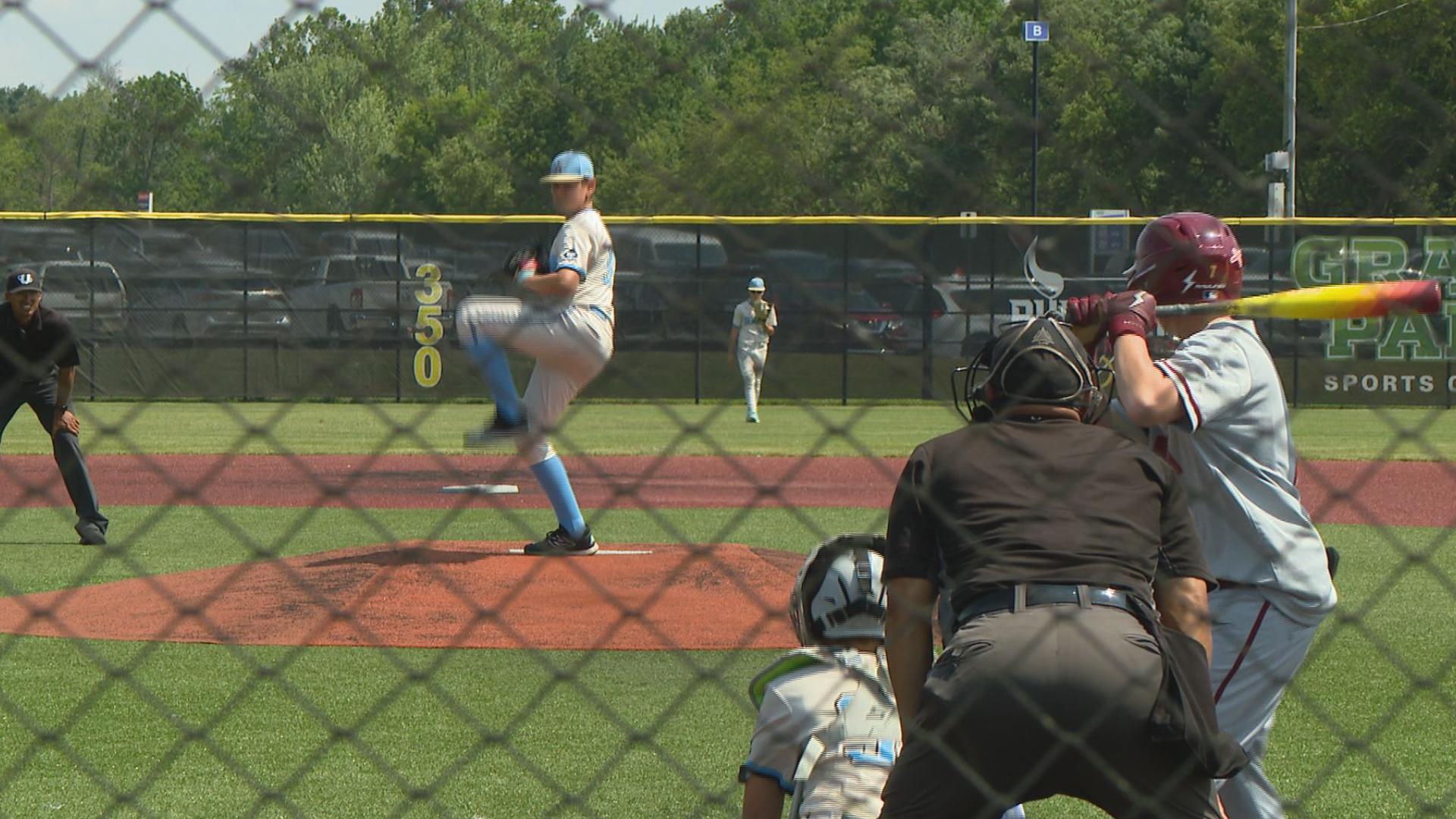 "If it's 90 degrees outside, it's easily 115, 100 on the turf," said Derek Whitfield, national director of logistics for United Umpires.