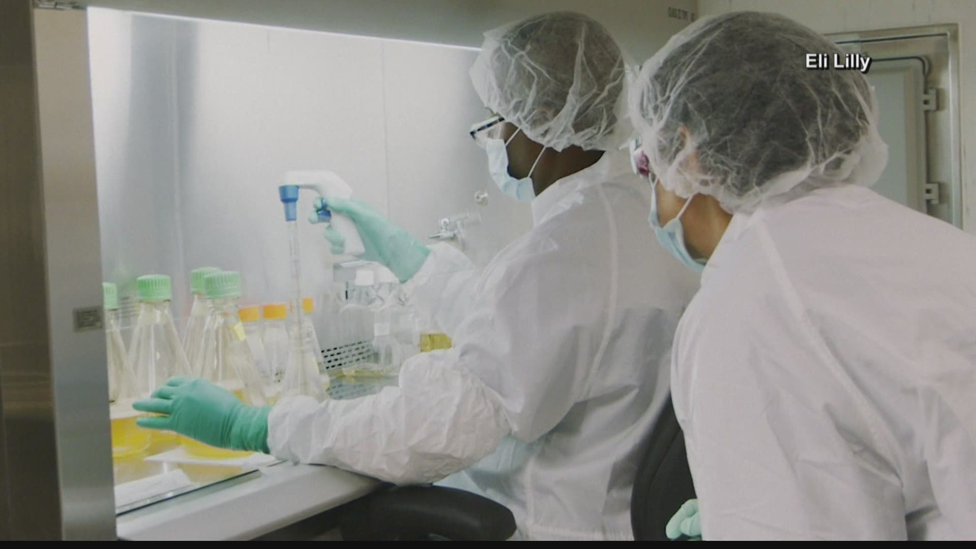 The Indianapolis-based drug maker is seeking expanded use approval and ramping up production.