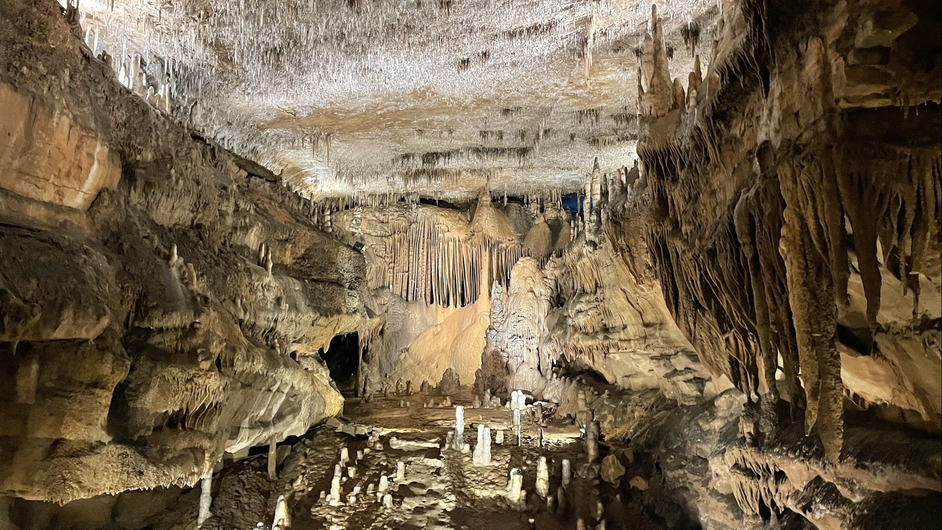 Marengo Cave, Indiana's most famous cave, was declared a U.S. National Natural Landmark in 1984.
