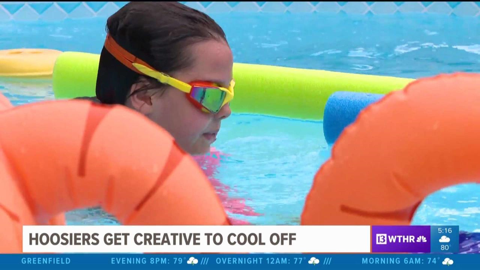 Hoosiers get creative to cool off