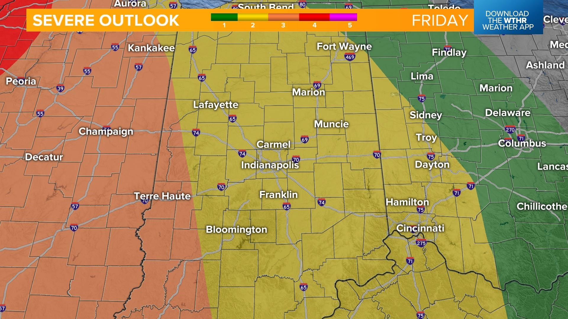 Weather Blog: Strong To Severe Storms Possible Friday Evening | Wthr.com