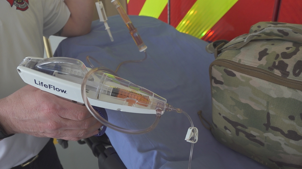 'We're going to save lives' | Plainfield Fire Territory launches pre-hospital blood transfusion program