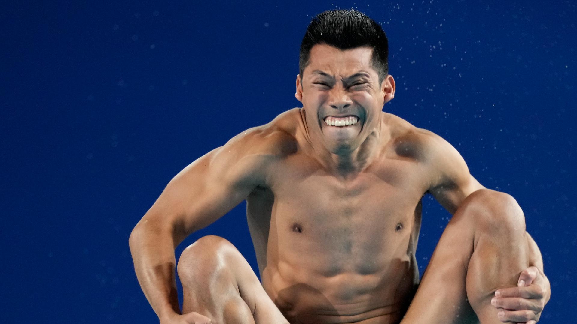 Entertaining diving facial expressions from the Paris Olympics