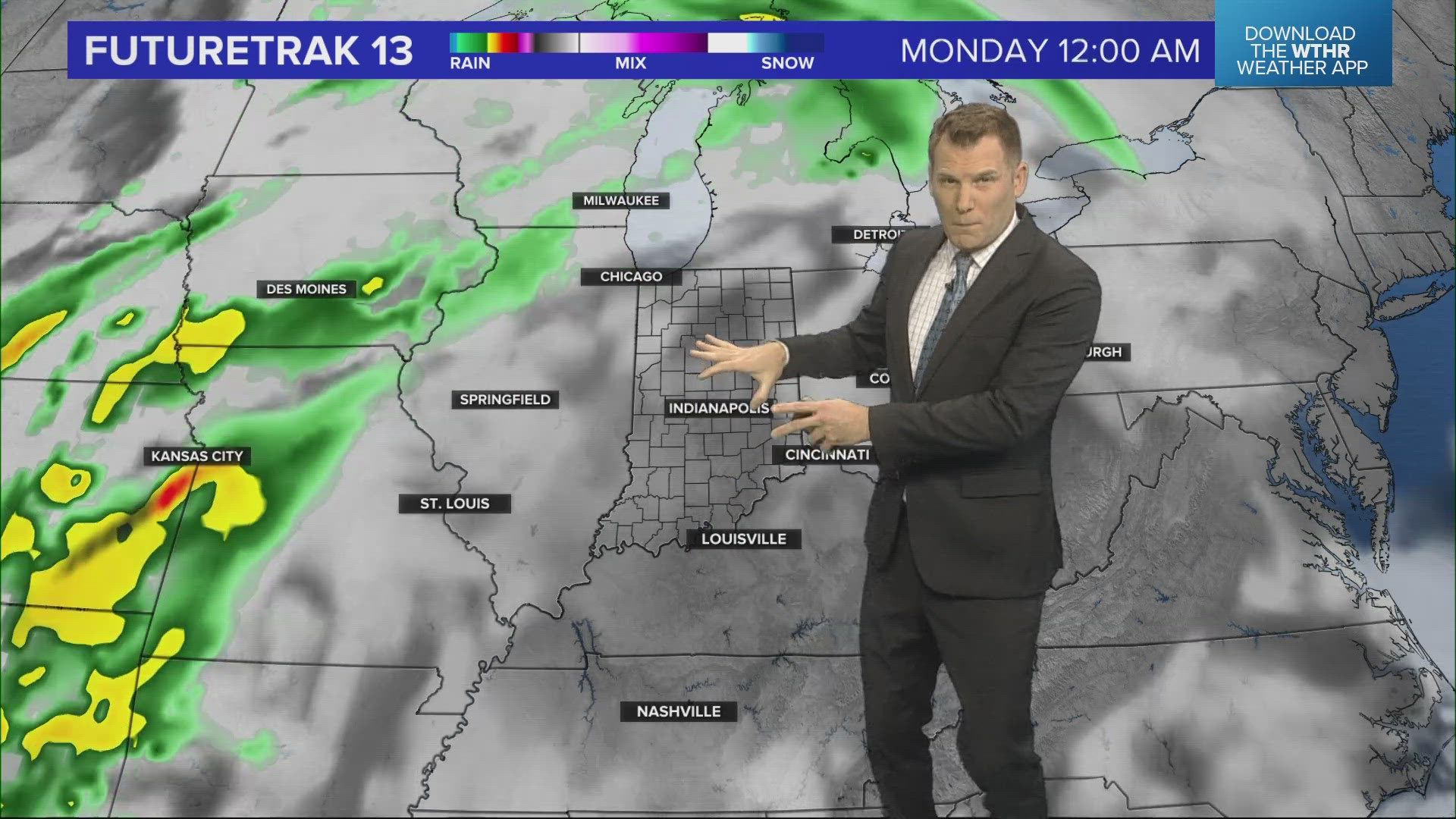 13News meteorologist Robb Ellis is taking a look at the weekend weather forecast in central Indiana.