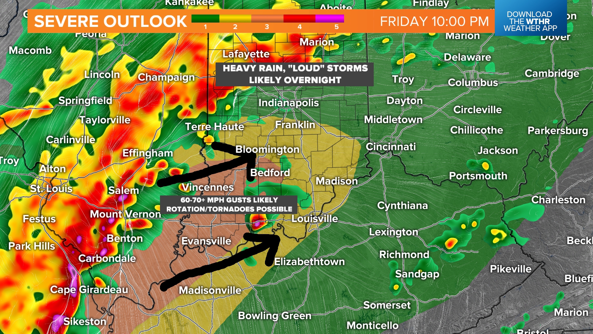 Heavy rain, flash flooding and potential of severe weather | wthr.com