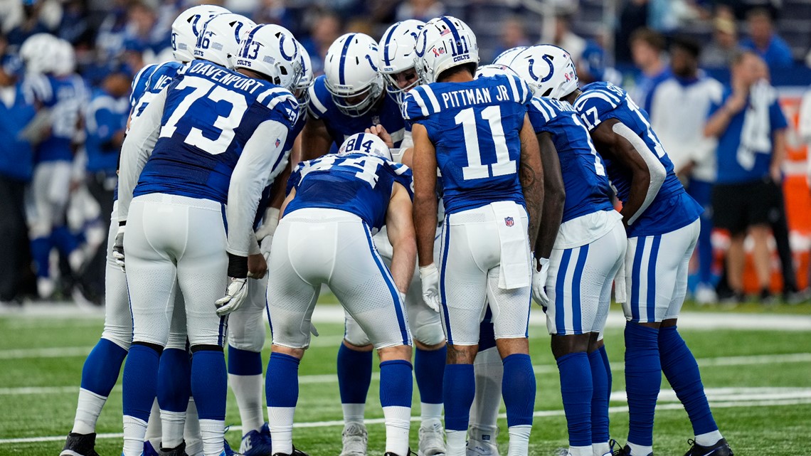 Indiana Legion to present the Flag at the Colts VS Saints game