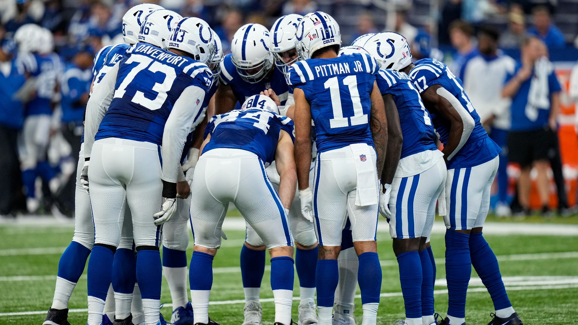 Colts cheered on by sold-out stadium, largest crowd since 2019 | wthr.com