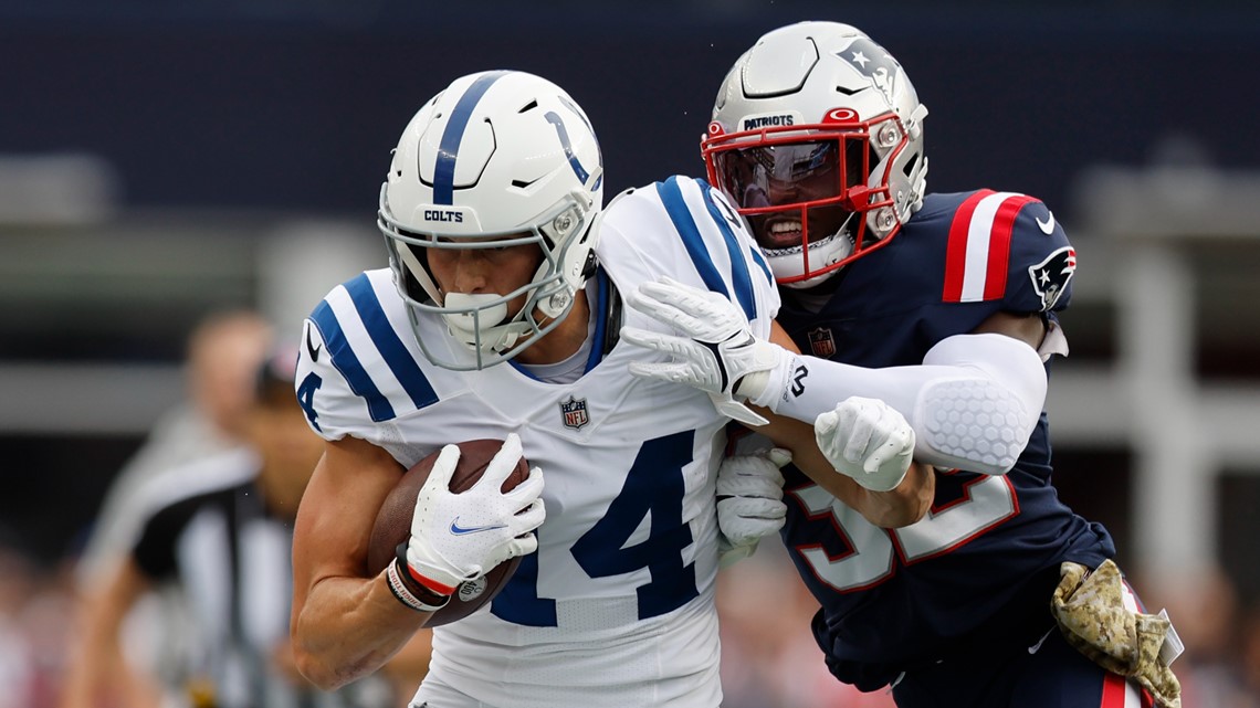 Indianapolis Colts Game-Used Football vs. New England Patriots on November 6  2022