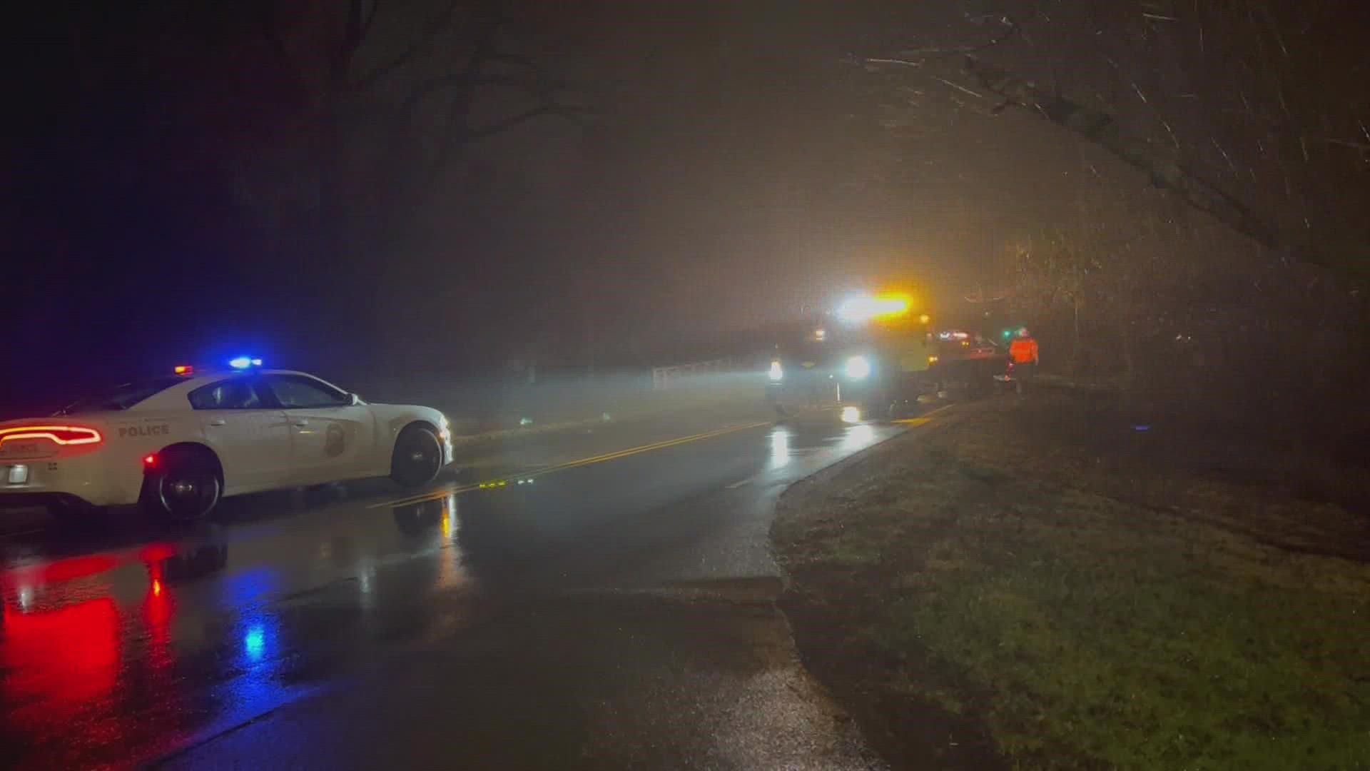 Police are investigating after two men died in single-vehicle crashes in Indianapolis early Saturday morning.