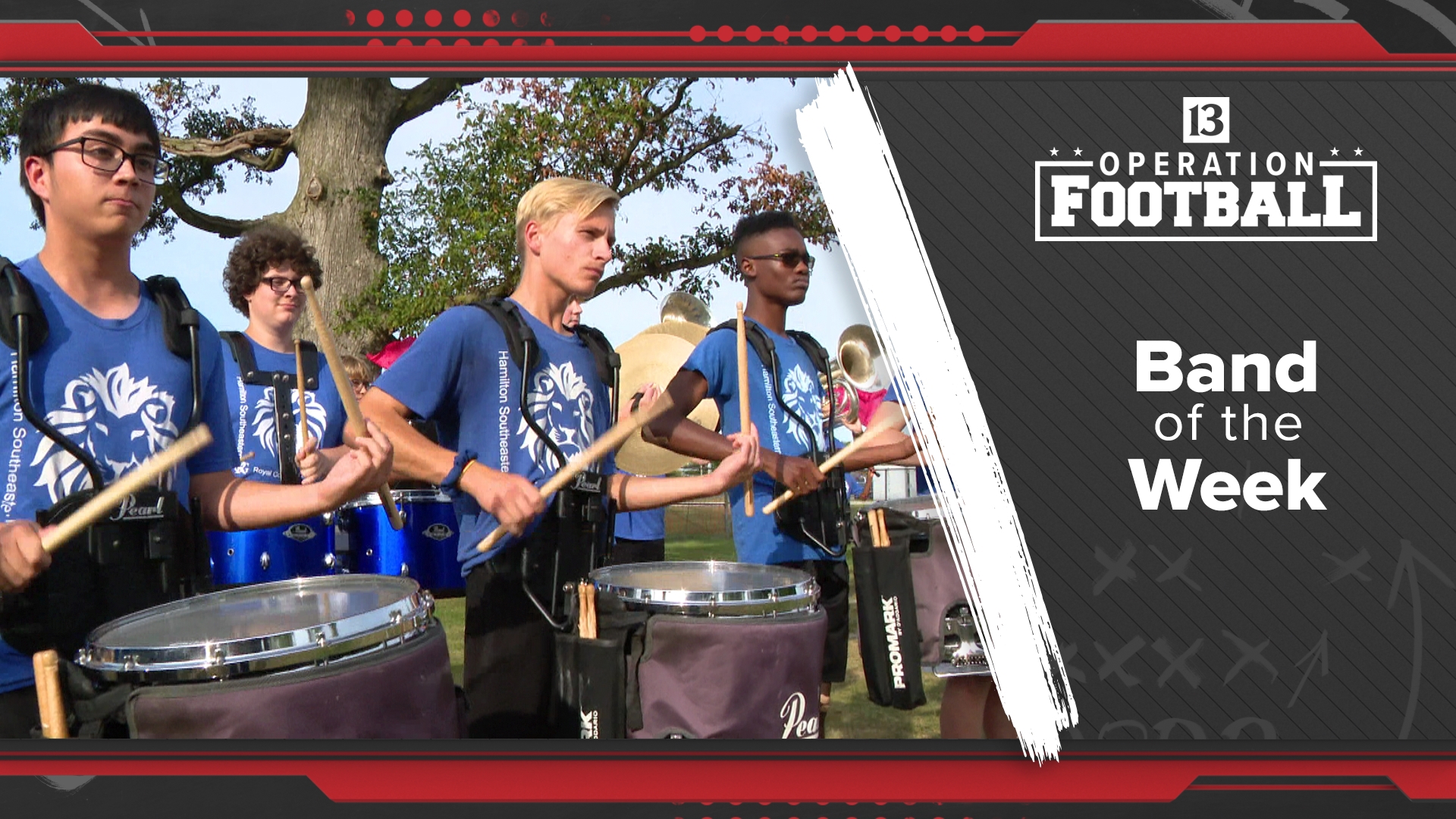 Check out the HSE Royal Command and Guard perform as the Operation Football Band of the Week!